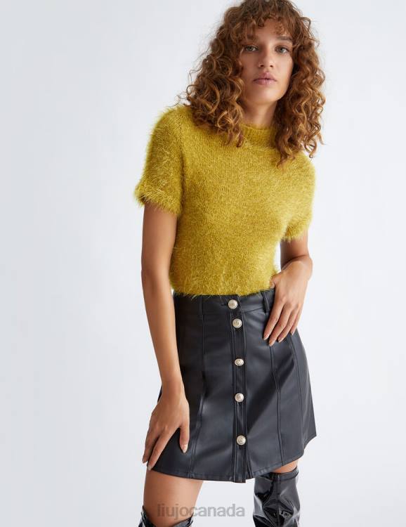 Clothing Liu Jo Fur-Effect Knit Top Women F60661