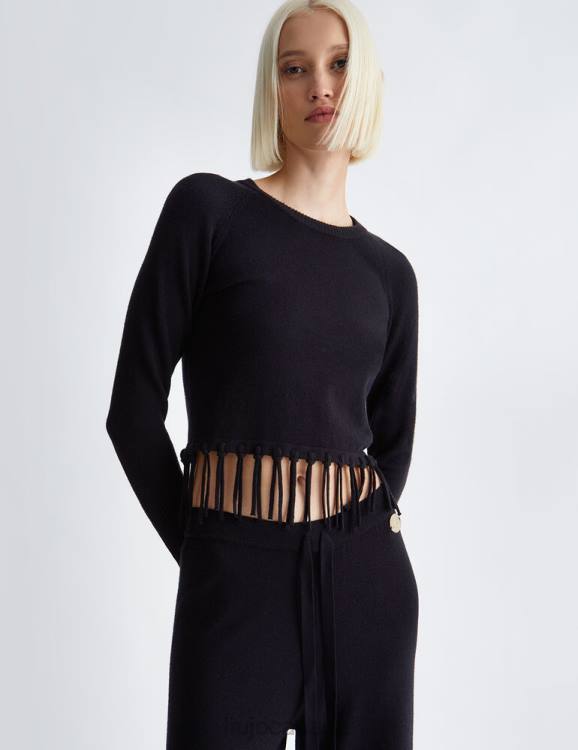 Clothing Liu Jo Jumper With Fringes Women F606188