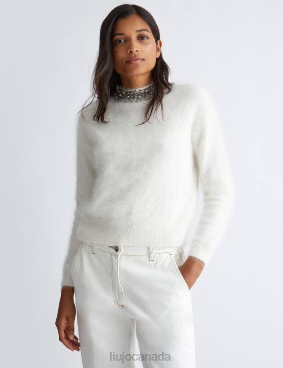Clothing Liu Jo Jumper With Gemstones Women F6061144