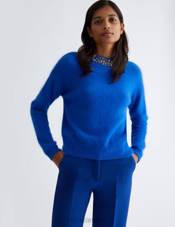 Clothing Liu Jo Jumper With Gemstones Women F6061208