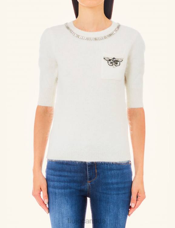 Clothing Liu Jo Jumper With Gemstones Women F6062623