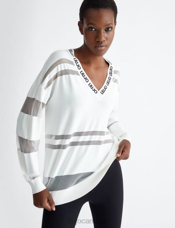 Clothing Liu Jo Jumper With Mesh Details Women F606976
