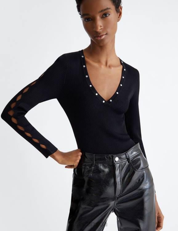 Clothing Liu Jo Jumper With Studs Women F606817