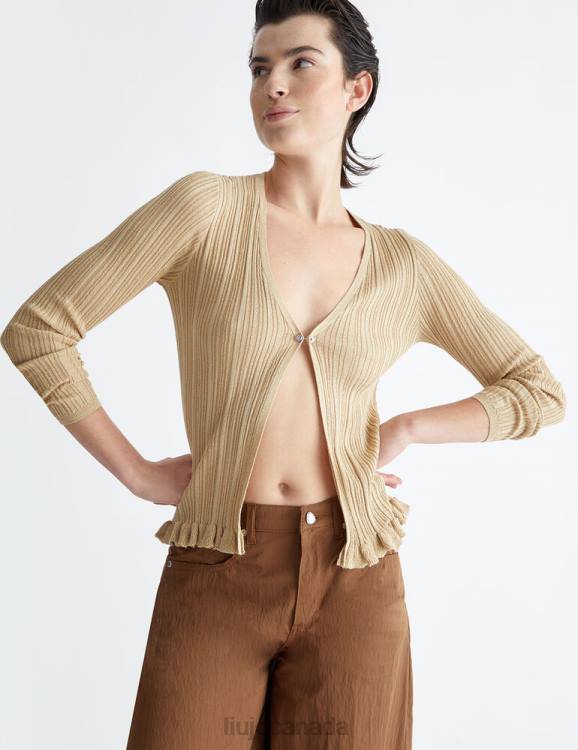Clothing Liu Jo Lurex Cardigan Women F606794