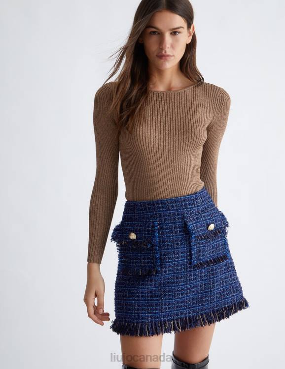 Clothing Liu Jo Lurex Sweater Women F606370