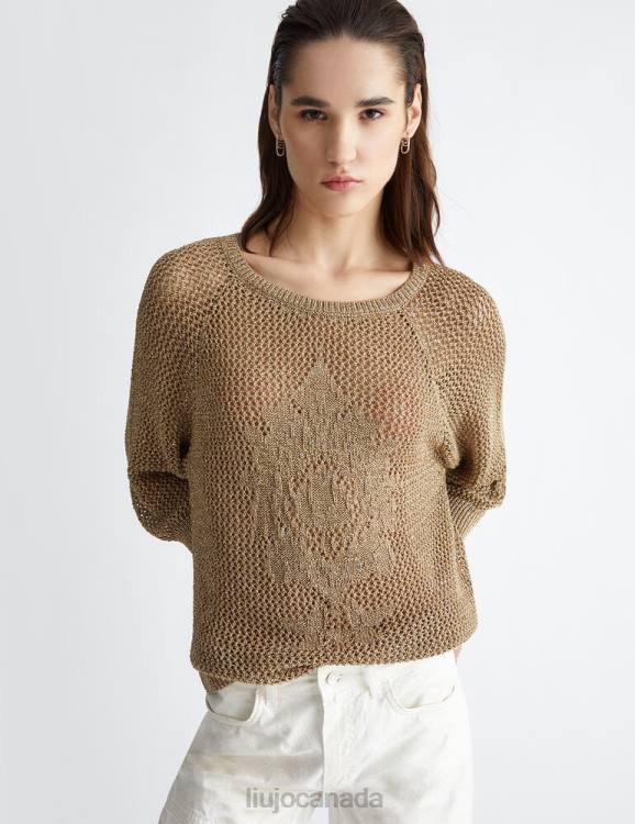 Clothing Liu Jo Lurex Sweater Women F606805