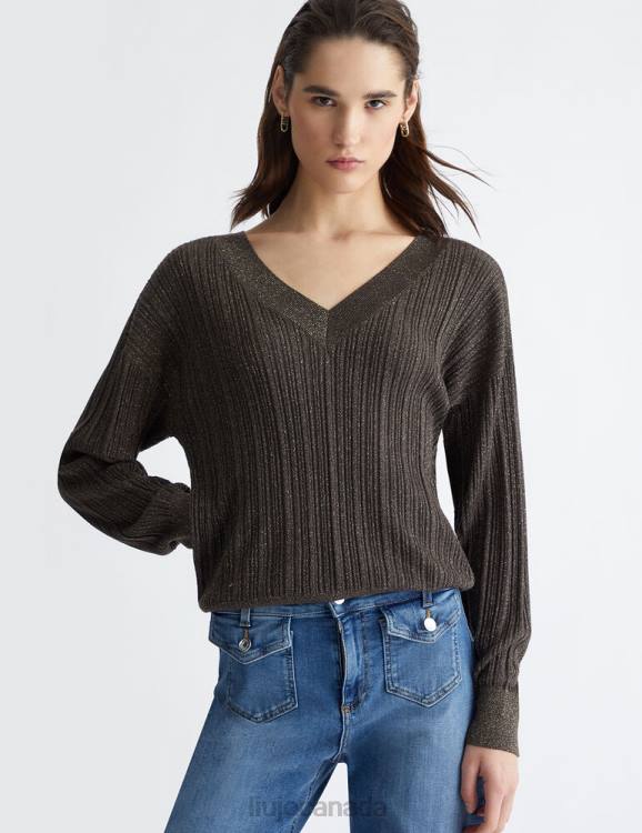 Clothing Liu Jo Lurex Sweater Women F606955