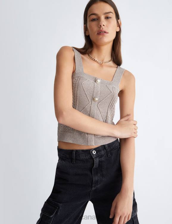Clothing Liu Jo Lurex Top Women F606199