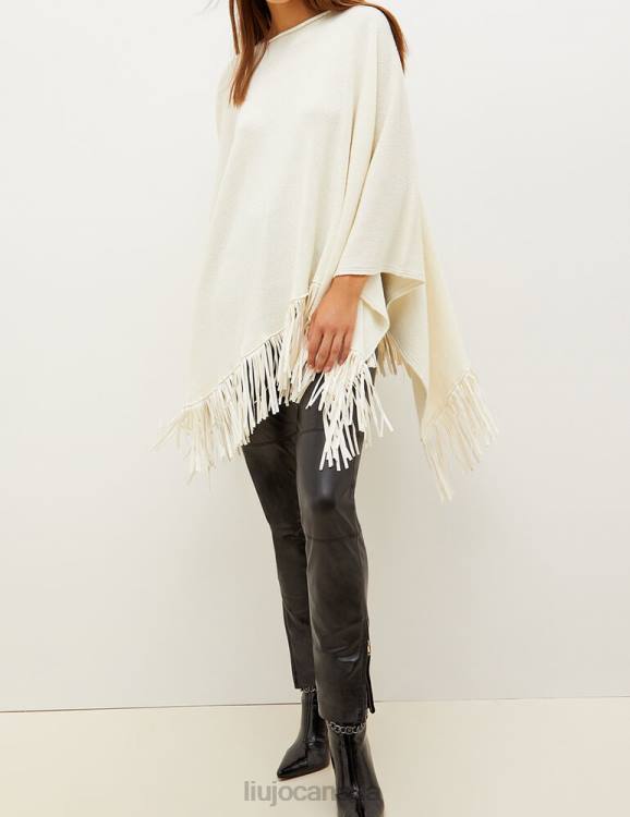 Clothing Liu Jo Poncho With Fringes Women F6062537