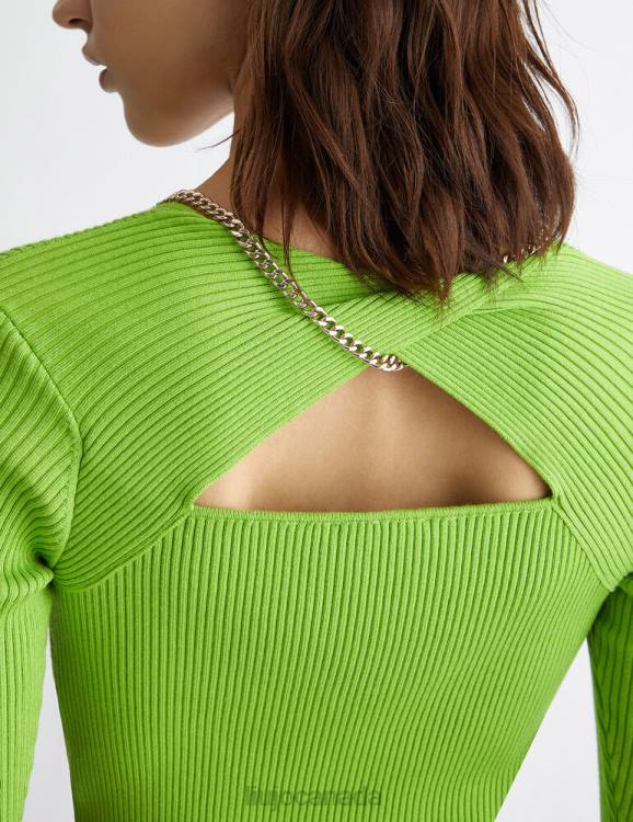 Clothing Liu Jo Sweater With Branded Chain Women F6061015