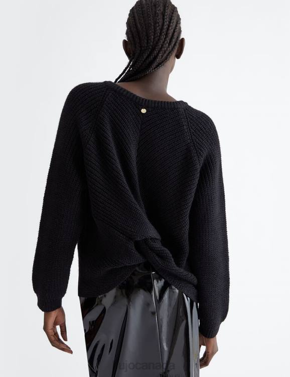 Clothing Liu Jo Sweater With Crossing On The Back Women F606160