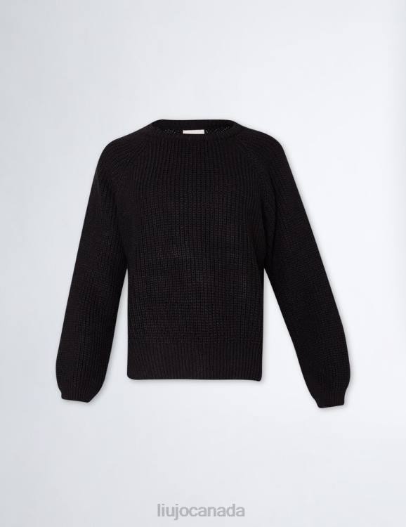 Clothing Liu Jo Sweater With Crossing On The Back Women F606160