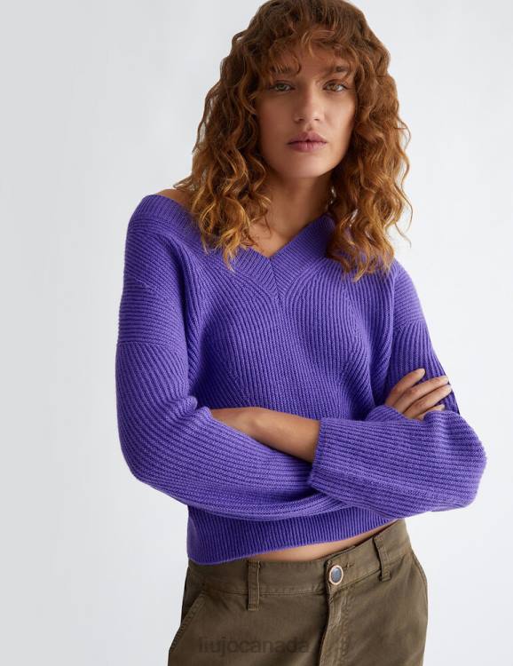 Clothing Liu Jo V-Neck Jumper Women F60616