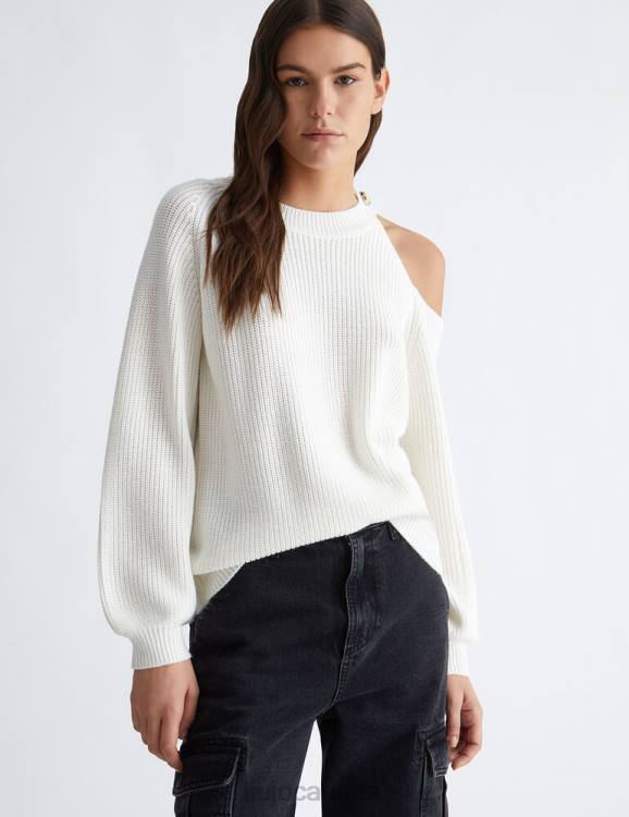 Clothing Liu Jo Wool Blend Jumper With Buttons Women F6061129