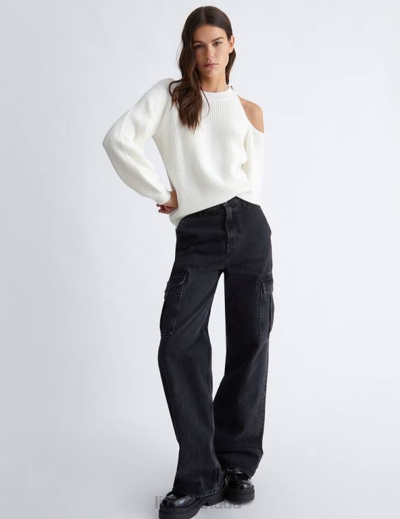 Clothing Liu Jo Wool Blend Jumper With Buttons Women F6061129
