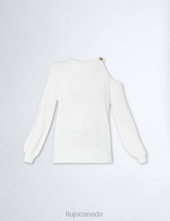 Clothing Liu Jo Wool Blend Jumper With Buttons Women F6061129