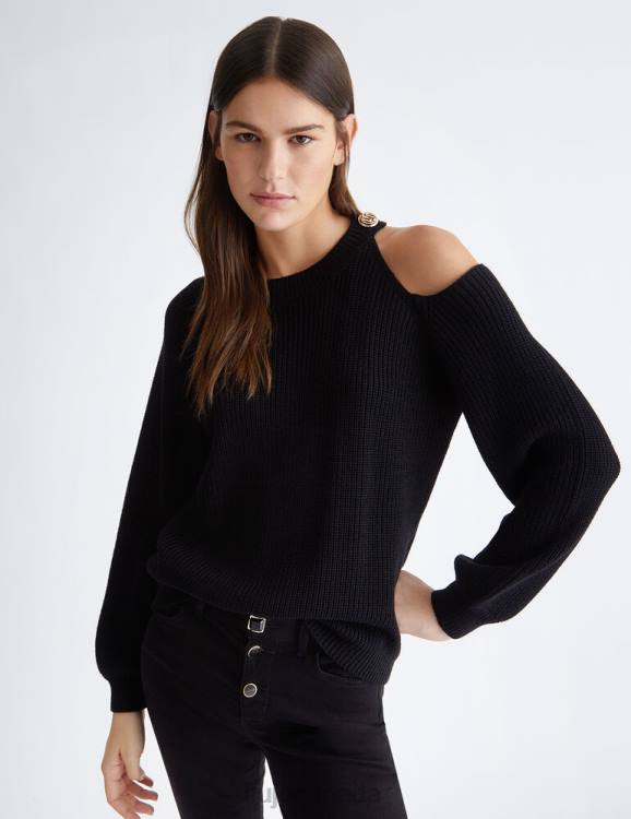 Clothing Liu Jo Wool Blend Jumper With Buttons Women F6061194