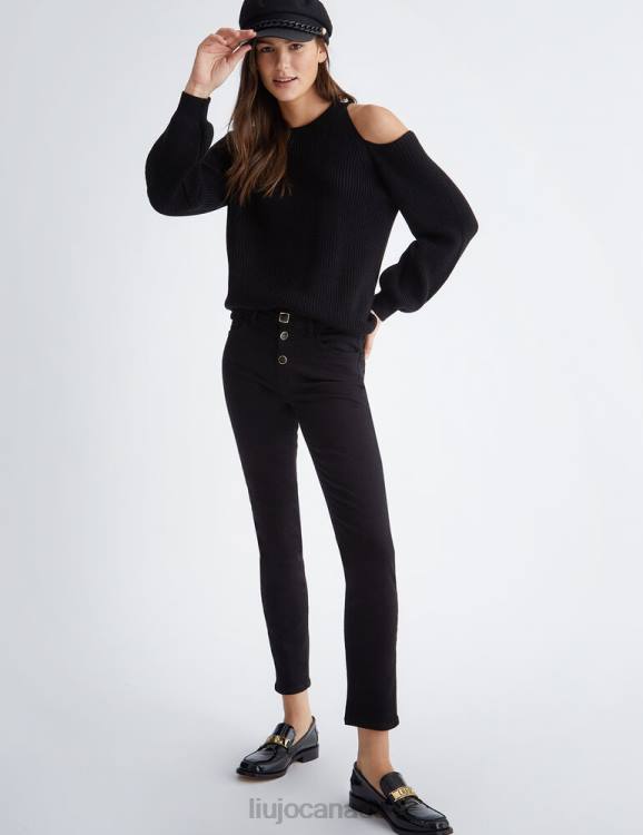 Clothing Liu Jo Wool Blend Jumper With Buttons Women F6061194