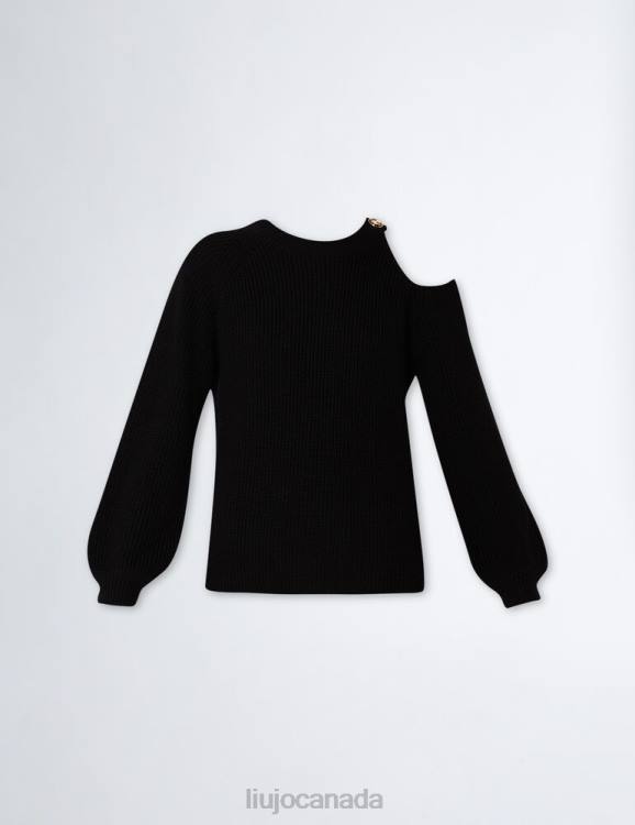 Clothing Liu Jo Wool Blend Jumper With Buttons Women F6061194