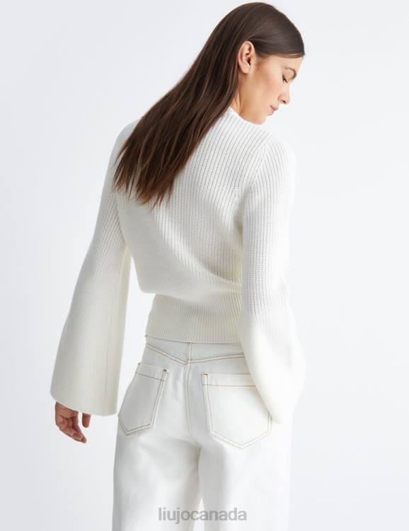 Clothing Liu Jo Wool Blend Jumper With Buttons Women F6061225