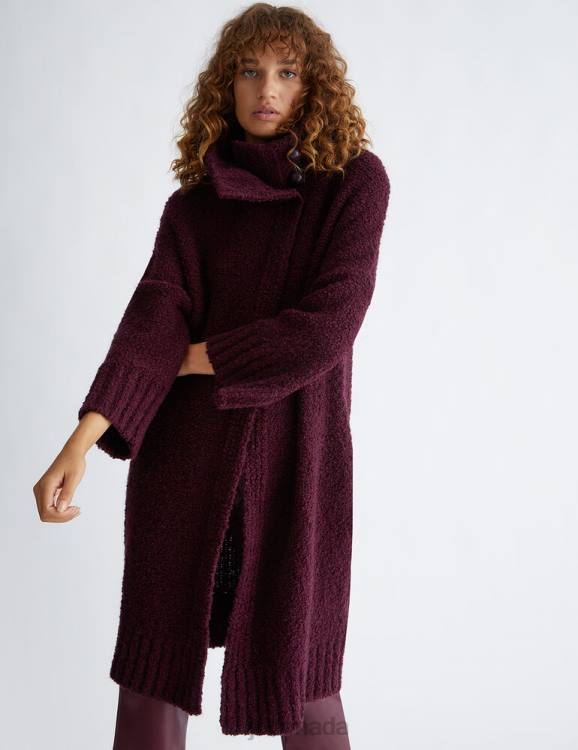 Clothing Liu Jo Boucle Coat Women F606117