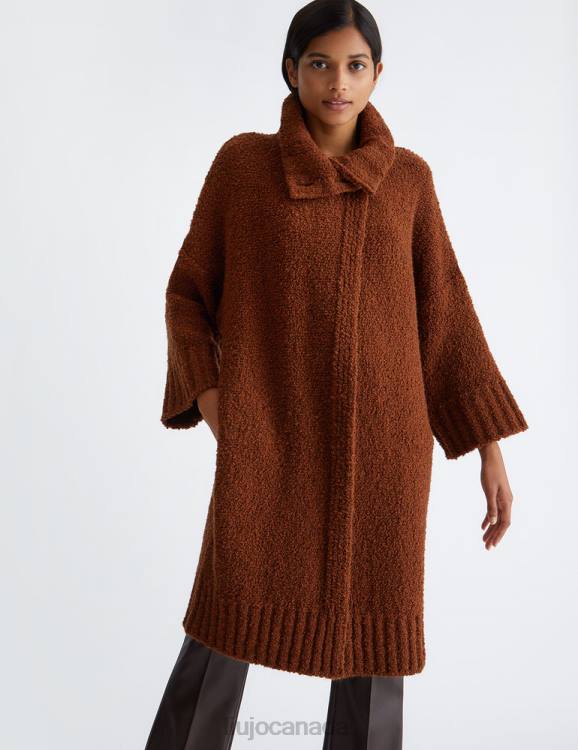 Clothing Liu Jo Boucle Coat Women F60641