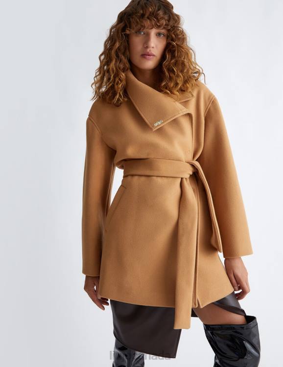 Clothing Liu Jo Coat With Belt Women F606599