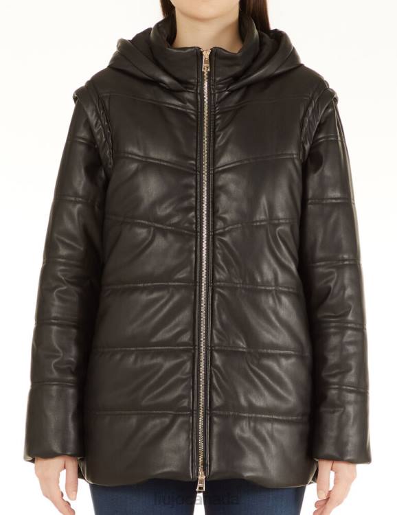 Clothing Liu Jo Coated Fabric Jacket Women F6062518
