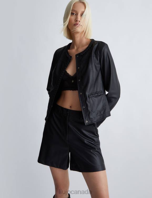 Clothing Liu Jo Coated Fabric Jacket Women F606355