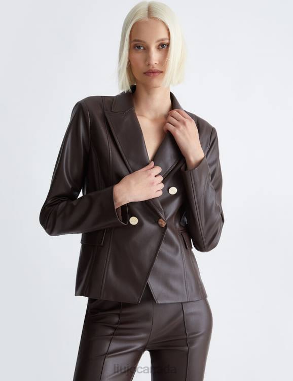 Clothing Liu Jo Coated Fabric Jacket Women F606383