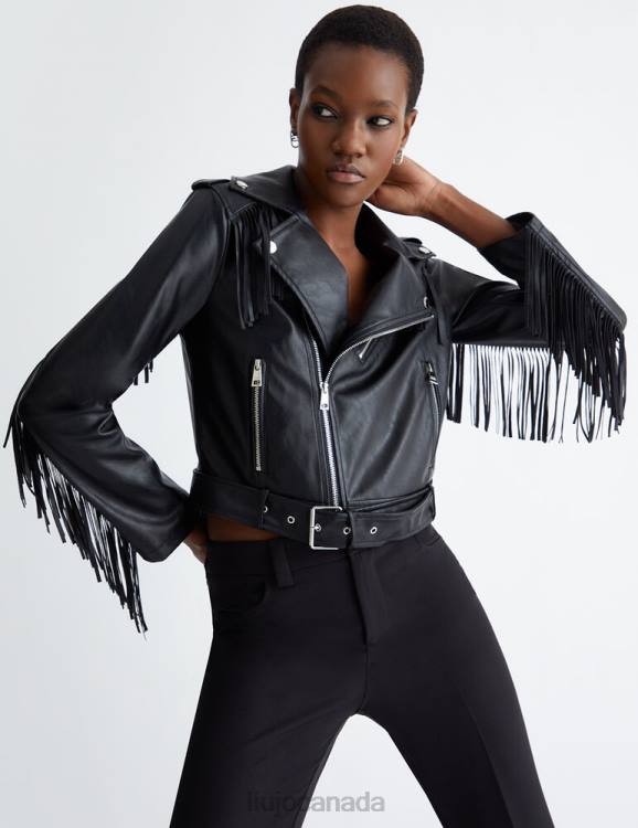 Clothing Liu Jo Coated Fabric Jacket Women F606803
