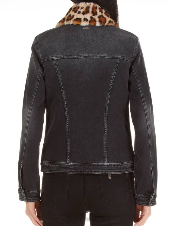 Clothing Liu Jo Denim Jacket With Synthetic Fur Women F6062502