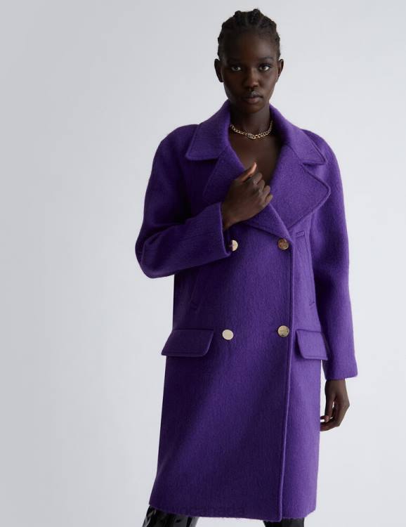 Clothing Liu Jo Double-Breasted Coat Women F606333