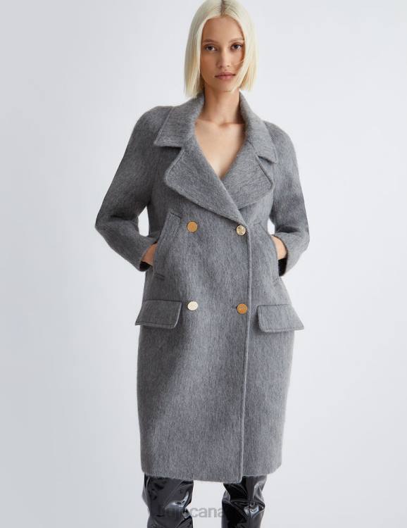 Clothing Liu Jo Double-Breasted Coat Women F606489
