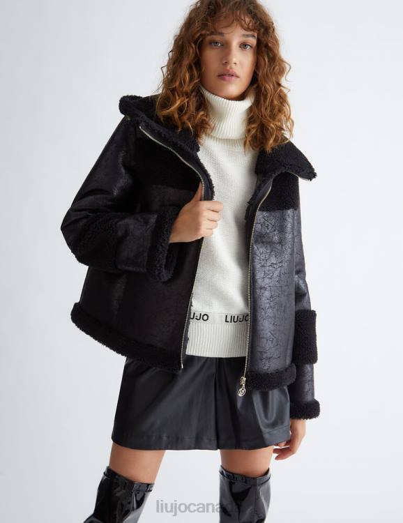 Clothing Liu Jo Faux Shearling Jacket Women F6061199