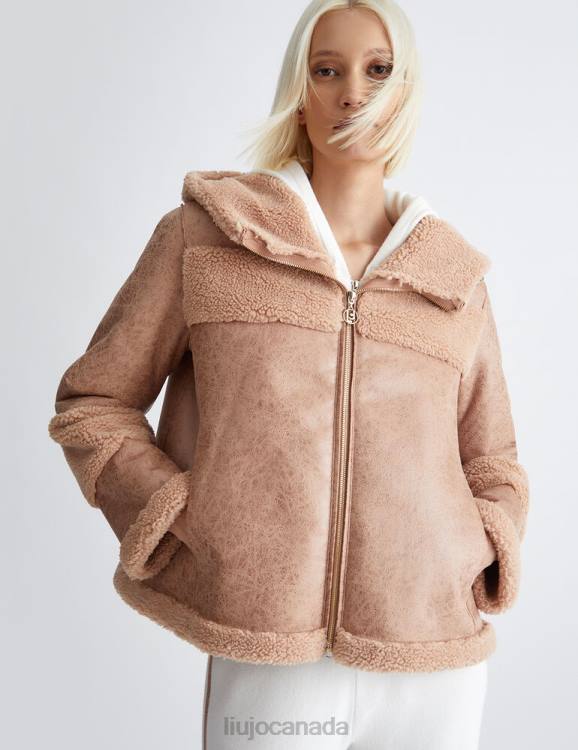 Clothing Liu Jo Faux Shearling Jacket Women F6061210