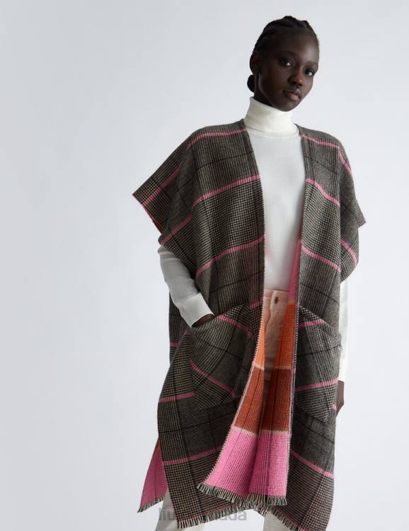 Clothing Liu Jo Glen Plaid Vest Women F6062202