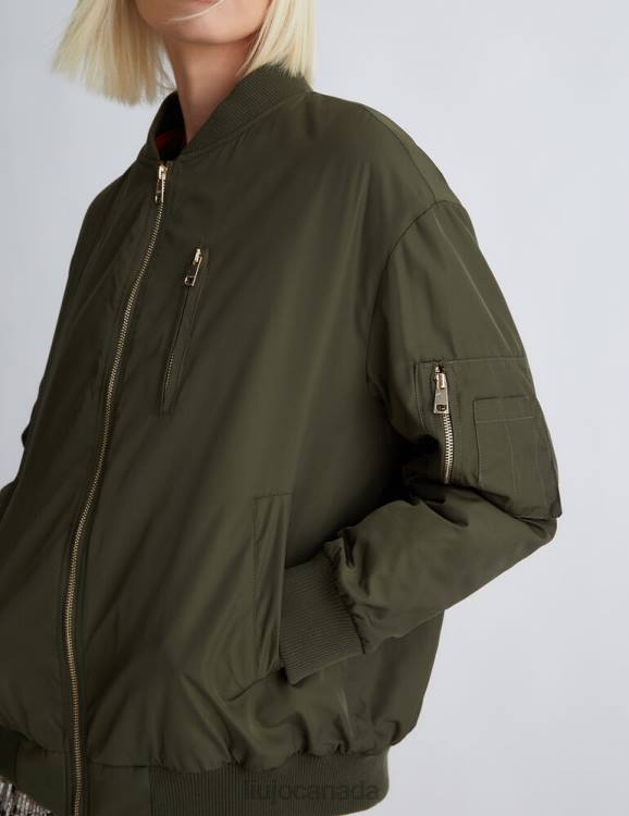 Clothing Liu Jo High-Tech Fabric Bomber Jacket Women F60687