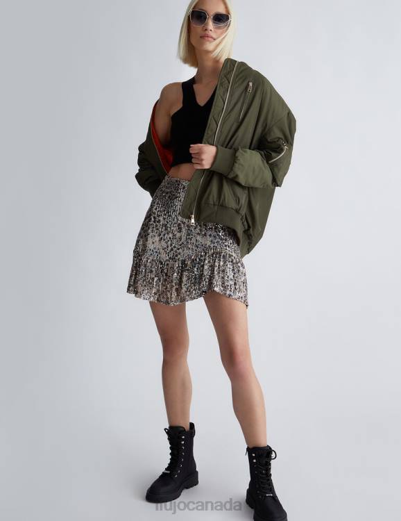 Clothing Liu Jo High-Tech Fabric Bomber Jacket Women F60687