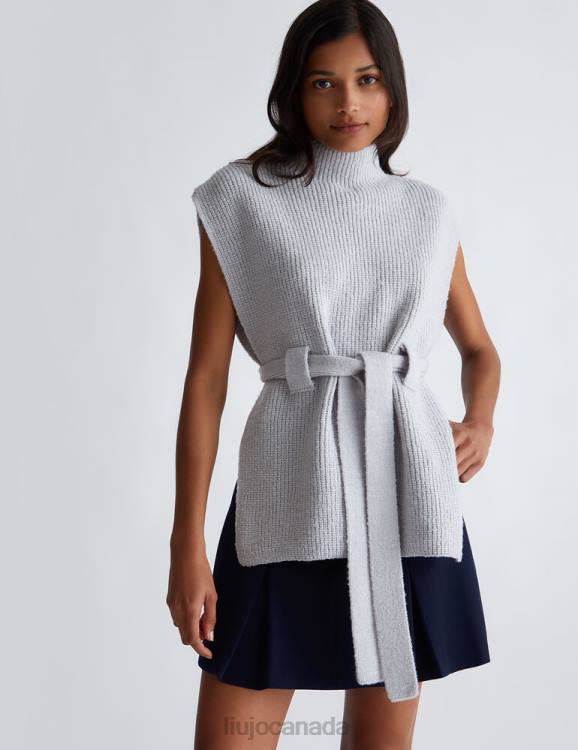 Clothing Liu Jo Knit Vest With Belt Women F6062352