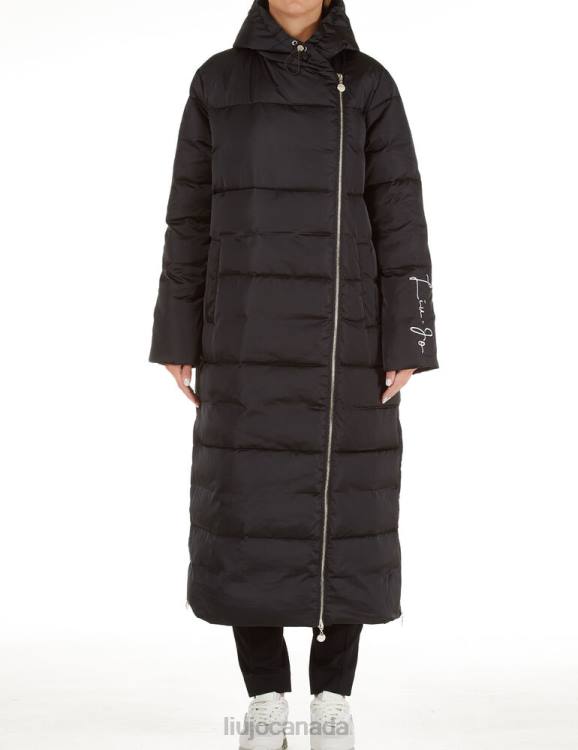 Clothing Liu Jo Long Down Jacket With Hood Women F6062821