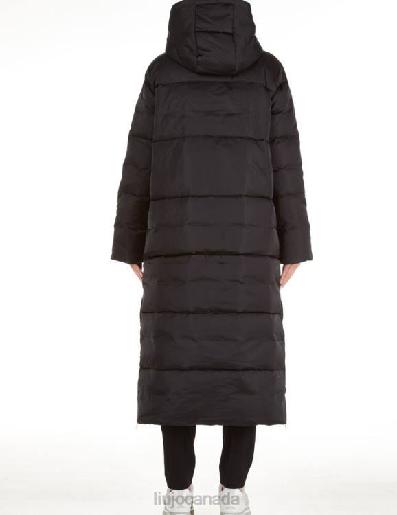 Clothing Liu Jo Long Down Jacket With Hood Women F6062821