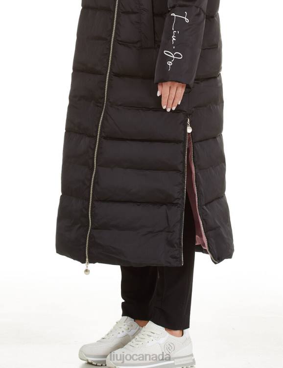 Clothing Liu Jo Long Down Jacket With Hood Women F6062821