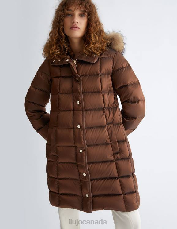 Clothing Liu Jo Padded Jacket With Belt Women F606112