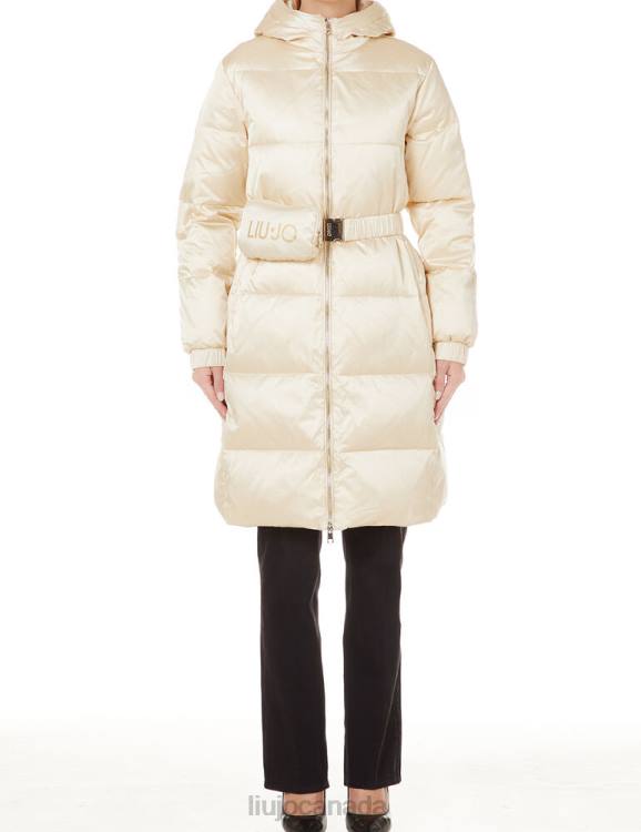 Clothing Liu Jo Padded Long Jacket With Hood Women F6062861