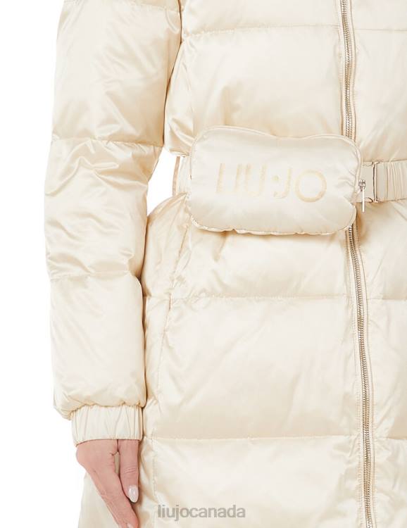 Clothing Liu Jo Padded Long Jacket With Hood Women F6062861
