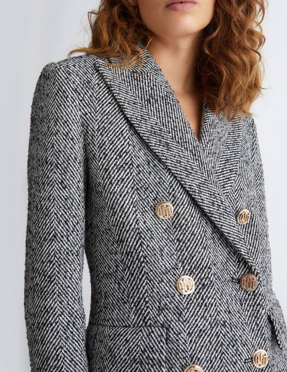 Clothing Liu Jo Short Double-Breasted Coat Women F606295