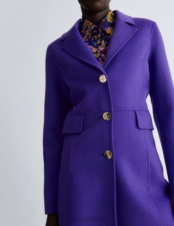 Clothing Liu Jo Short Wool-Blend Coat Women F606478