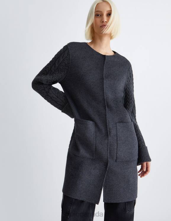 Clothing Liu Jo Wool Blend Coat Women F6061142