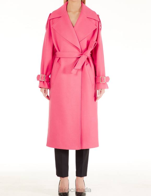 Clothing Liu Jo Wool Blend Trench Coat Women F6062637